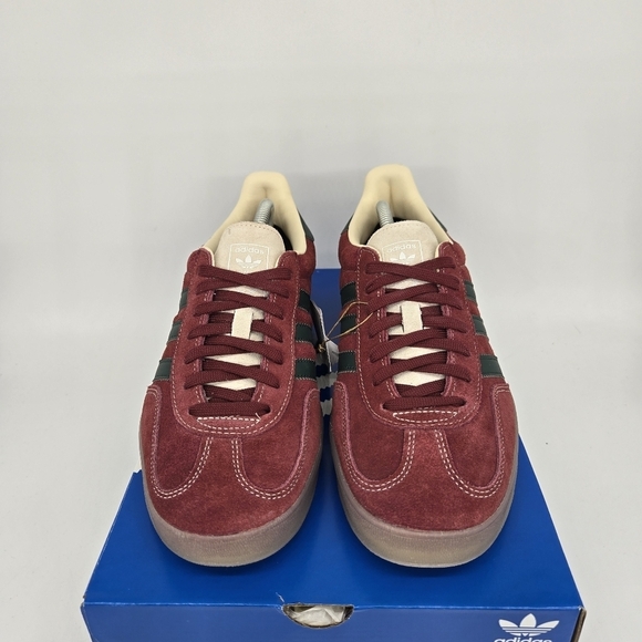 New Adidas Gazelle Indoor \'Shadow Red Green\' JH5403 Men\'s Shoes Size 11 main image 5